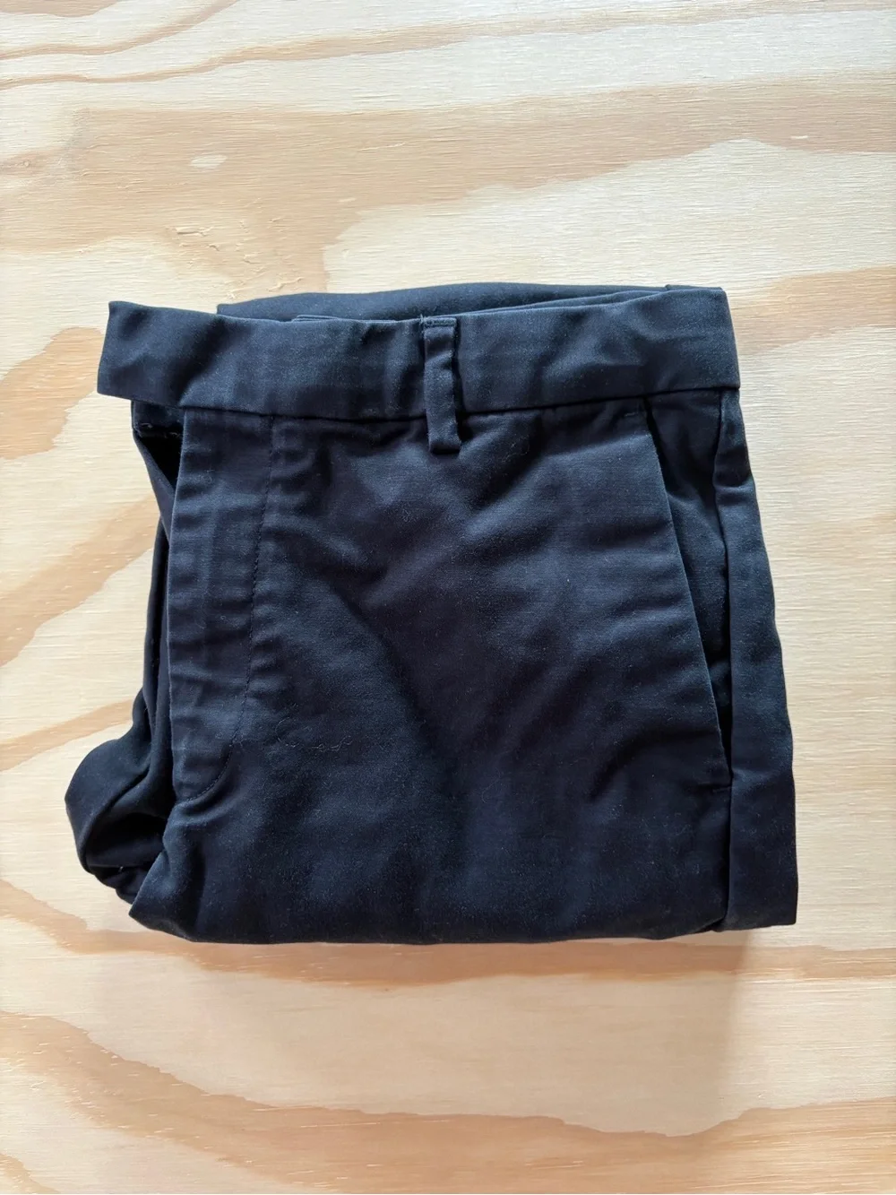 Reiss Boys Black Slim Dress Pants 12-13 Years 158 cm Flat Front Youth Trousers